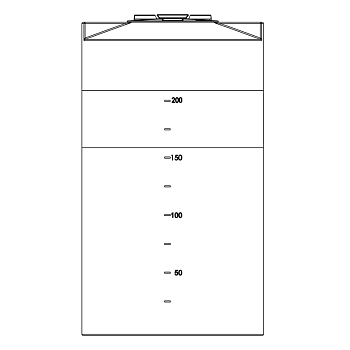 Snyder Vertical Chemical Tank (ASTM Certified) - HDLPE - 250 Gallons 1