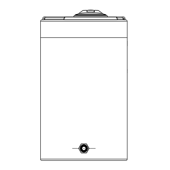 Snyder Vertical Chemical Storage Tank - 130 Gallon 1