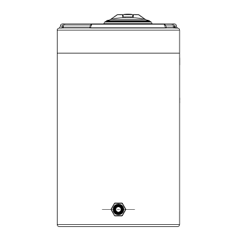 Snyder Vertical Chemical Storage Tank - 130 Gallon 1