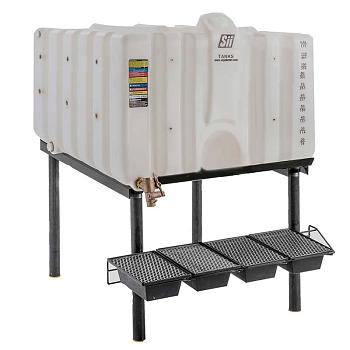 Snyder Cubetainer Gravity Feed System - 120 Gallon 1