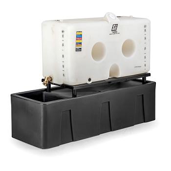 Snyder Slimtainer Gravity Feed System (With Containment) - 120 Gallon 1