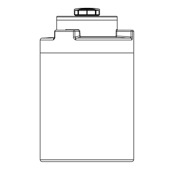 Snyder Vertical Chemical Tank (ASTM Certified) - HDLPE - 200 Gallons 1