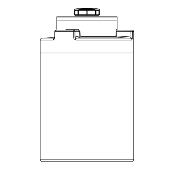 Snyder Vertical Chemical Tank (ASTM Certified) - HDLPE - 200 Gallons 1