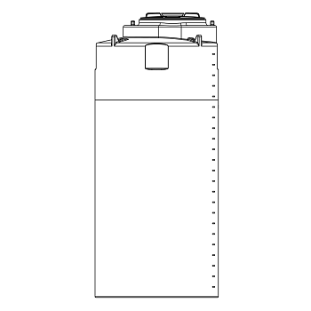 Snyder Vertical Chemical Tank (ASTM Certified) - HDLPE - 300 Gallons 1