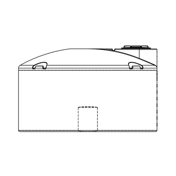 Snyder Vertical Chemical Tank (ASTM Certified) - XLPE - 1100 Gallons 1
