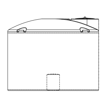 Snyder Vertical Chemical Tank (ASTM Certified) - XLPE - 1500 Gallons 1