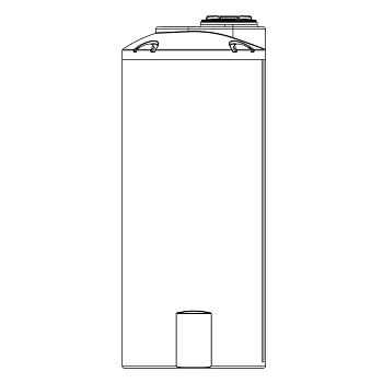 Snyder Vertical Chemical Tank (ASTM Certified) - HDLPE - 850 Gallons 1