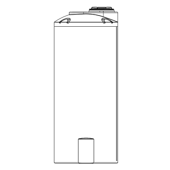 Snyder Vertical Chemical Tank (ASTM Certified) - HDLPE - 850 Gallons 1