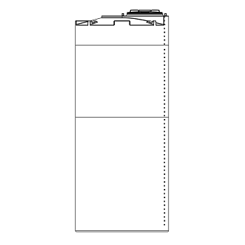 Snyder Vertical Chemical Tank (ASTM Certified) - HDLPE - 850 Gallons 1