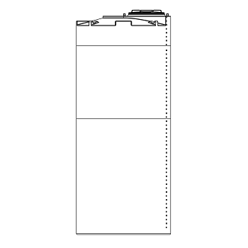 Snyder Vertical Chemical Tank (ASTM Certified) - HDLPE - 850 Gallons 1
