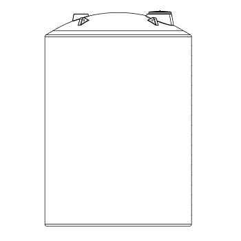 Snyder Vertical Chemical Storage Tank - 20000 Gallon 1