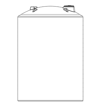 Snyder Vertical Chemical Tank (ASTM Certified) - HDLPE - 18800 Gallons 1