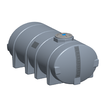 Snyder Horizontal Leg Tank - 2600 Gallon 1