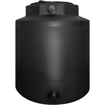 Snyder Vertical Water Storage Tank (Black) - 200 Gallon 1