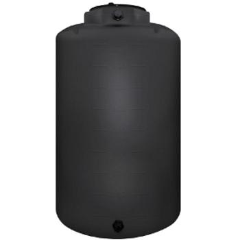 Snyder Vertical Water Storage Tank (Black) - 1500 Gallon 1