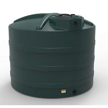 Snyder Vertical Water Storage Tank (Green) - 5000 Gallon 1