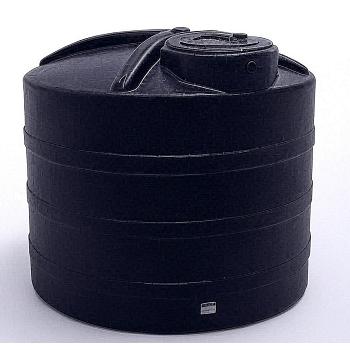 Snyder Vertical Water Storage Tank (Black) - 5000 Gallon 1
