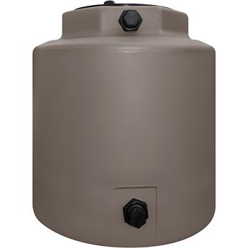 Snyder Vertical Water Storage Tank (Mocha) - 200 Gallon 1