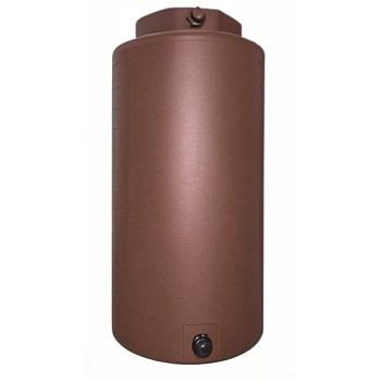 Snyder Vertical Water Storage Tank (Mocha) - 400 Gallon 1