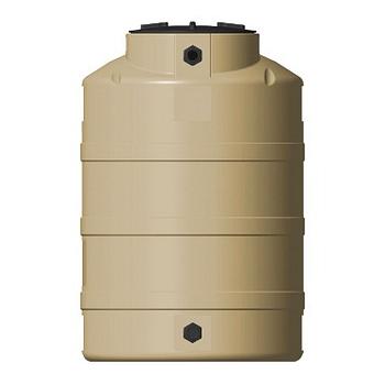 Snyder Vertical Water Storage Tank (Mocha) - 500 Gallon 1
