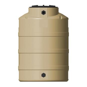 Snyder Vertical Water Storage Tank (Mocha) - 500 Gallon 1