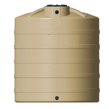Snyder Vertical Water Storage Tank (Mocha) - 2500 Gallon 1