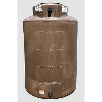 Snyder Vertical Water Storage Tank (Mocha) - 500 Gallon 1