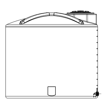 Snyder Vertical Chemical Storage Tank - 2500 Gallon 1