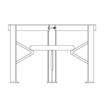 Snyder Cone Bottom Tank Stand (For 110 Gallon) - 30 Degree 1