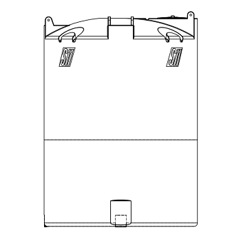 Snyder Vertical Chemical Tank (ASTM Certified) - HDLPE - 3000 Gallons 1