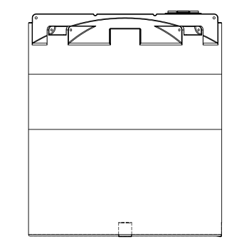 Snyder Vertical Chemical Storage Tank - 3000 Gallon 1
