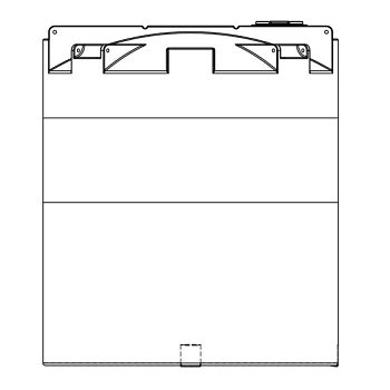 Snyder Vertical Chemical Tank (ASTM Certified) - HDLPE - 3000 Gallons 1