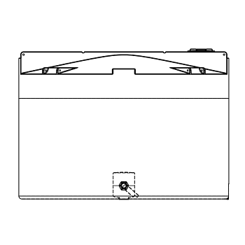 Snyder Vertical Chemical Storage Tank - 5600 Gallon 1