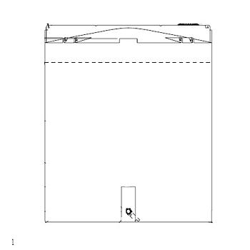 Snyder Vertical Water Storage Tank (Natural White) - 10500 Gallon 1