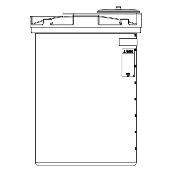 Snyder Vertical Chemical Tank (ASTM Certified) - HDLPE - 200 Gallons 1