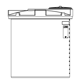 Snyder Vertical Chemical Tank (ASTM Certified) - XLPE - 360 Gallons 1