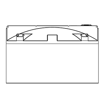 Snyder Vertical Chemical Storage Tank - 5400 Gallon 1