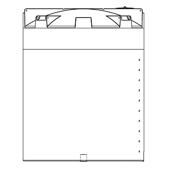 Snyder Vertical Chemical Tank (ASTM Certified) - HDLPE - 6500 Gallons 1