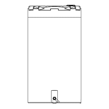 Snyder Vertical Chemical Storage Tank - 6000 Gallon 1