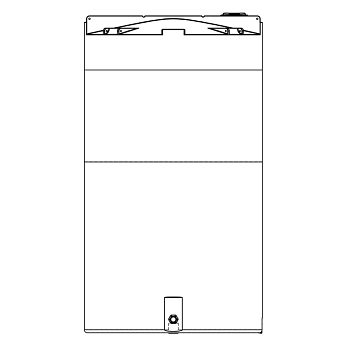 Snyder Vertical Chemical Storage Tank - 9800 Gallon 1