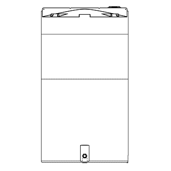 Snyder Vertical Chemical Storage Tank - 9800 Gallon 1