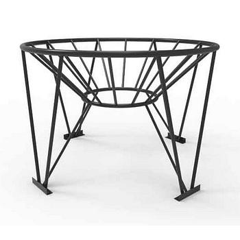 Snyder Cone Bottom Tank Stand (For 500, 1000, 1500 Gallon) - 45 Degree 1