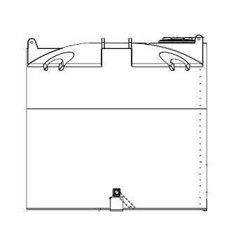 Snyder Vertical Water Storage Tank (Natural White) - 2000 Gallon 1