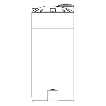 Snyder Vertical Chemical Tank (ASTM Certified) - HDLPE - 1900 Gallons 1