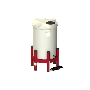 Snyder Cylindrical Gravity Feed System - 360 Gallon 1