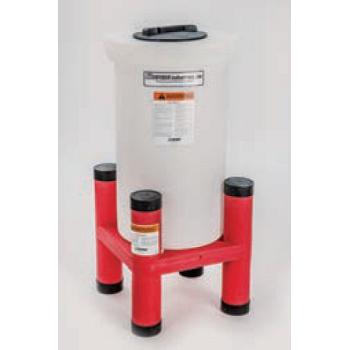 Snyder Total Drain (Curved Bottom) Closed Top Tank With Stand - 360 Gallons 1