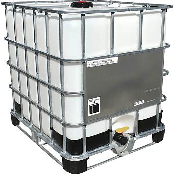 Caged IBC Tote (New Bottle) - 275 Gallon 1