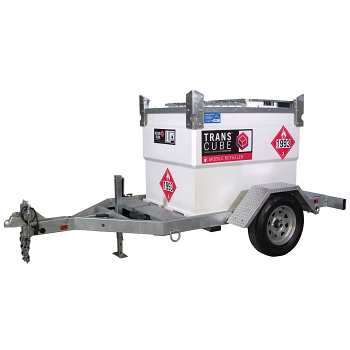 Western Global Double Wall TransCube Diesel Mobile Refueler - 251 Gallon 1