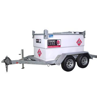 Western Global Double Wall TransCube Diesel Mobile Refueler - 552 Gallon 1