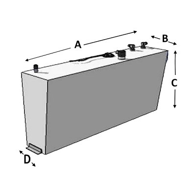 Custom Marine Belly Fuel Tank